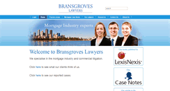 Desktop Screenshot of bransgroves.com.au